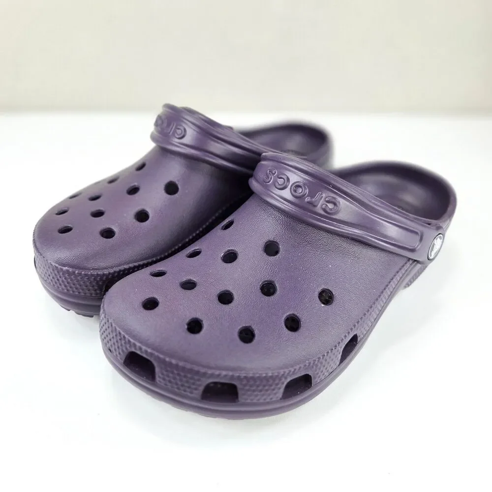 Crocs Classic Clog Purple Men’s 5 Women’s 7 Unisex Worn Once